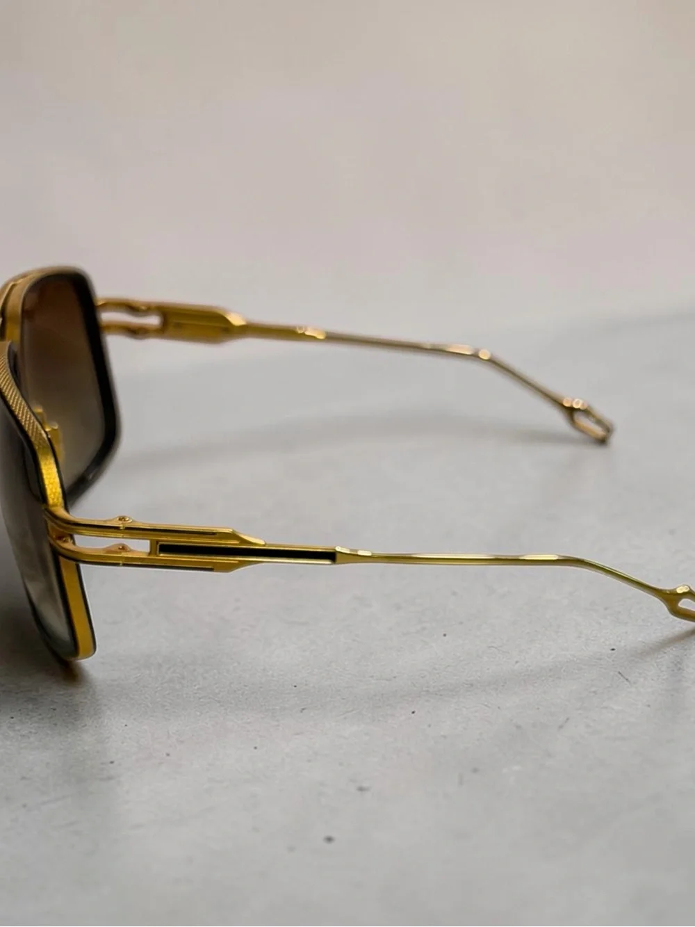 DITA Gold Frame with Brown Gradient Lenses Sunglasses
